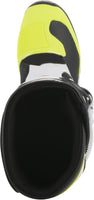 Tech 3s Boots Black/White/Yellow Sz 07 - Santa Clara Cycle