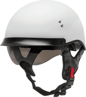Hh 65 Half Helmet Full Dressed Matte White - Santa Clara Cycle