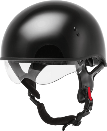 Hh 65 Half Helmet Naked Black - Santa Clara Cycle