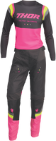 THOR Women's  Pulse REV Jersey Charcoal/Pink - Santa Clara Cycle