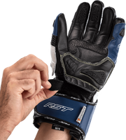 Tractech Evo 4 Ce Glove Blue/White/Black Md