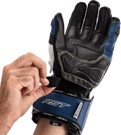 Tractech Evo 4 Ce Glove Blue/White/Black Md