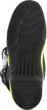 Tech 3s Boots Black/White/Yellow Sz 07 - Santa Clara Cycle
