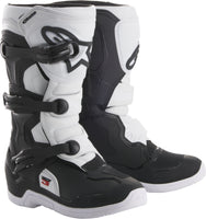 Tech 3s Boots Black/White Sz 04 - Santa Clara Cycle