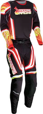 MOOSE OFFROAD Agroid Jersey - Red/Yellow/Black - Large 2910-7392