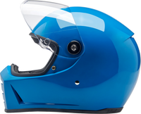 BILTWELL Lane Splitter Helmet - Gloss Tahoe Blue - Medium 1004-129-503