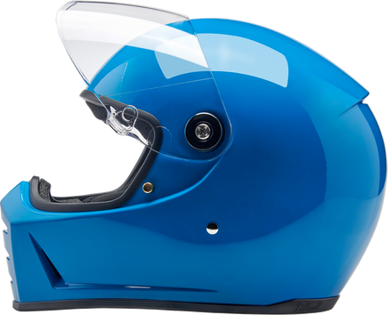 BILTWELL Lane Splitter Helmet - Gloss Tahoe Blue - Medium 1004-129-503