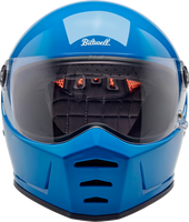 BILTWELL Lane Splitter Helmet - Gloss Tahoe Blue - Medium 1004-129-503