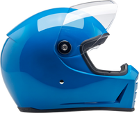 BILTWELL Lane Splitter Helmet - Gloss Tahoe Blue - Medium 1004-129-503