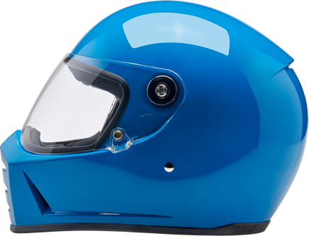 BILTWELL Lane Splitter Helmet - Gloss Tahoe Blue - Medium 1004-129-503