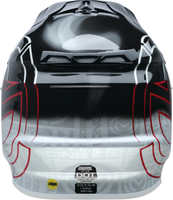 MOOSE OFFROAD F.I. 2.0 Helmet - Deceit - MIPS? - Black/White/Red - Large 0110-7992