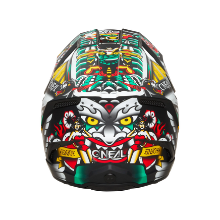 O'neal 3 SRS Inked Multi MX Helmet - Santa Clara Cycle