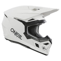 O'neal 3 SRS Solid White MX Helmet - Santa Clara Cycle