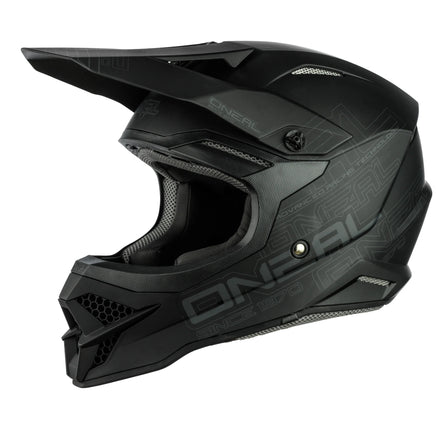 O'neal 3 Srs Flat Black MX Helmet - Santa Clara Cycle