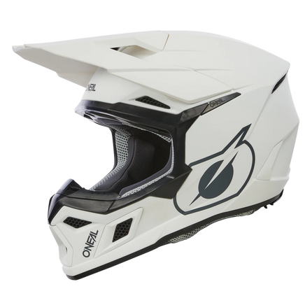 O'neal 3 SRS Solid White MX Helmet - Santa Clara Cycle