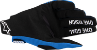 ALPINESTARS Radar Pro MX Gloves - Blue - Santa Clara Cycle
