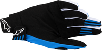 ALPINESTARS Techstar MX Gloves - Black/Blue - Santa Clara Cycle