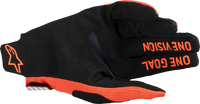ALPINESTARS Radar Pro MX Gloves - Hot Orange - Santa Clara Cycle
