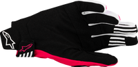 ALPINESTARS Techstar MX Gloves - Black/Fluo Pink - Santa Clara Cycle