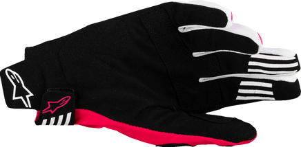 ALPINESTARS Techstar MX Gloves - Black/Fluo Pink - Santa Clara Cycle