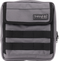 THRASHIN SUPPLY CO. Handlebar Bag Slim - Gray THB-0030