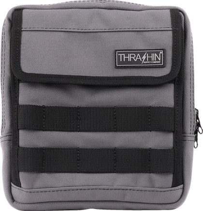 THRASHIN SUPPLY CO. Handlebar Bag Slim - Gray THB-0030