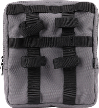 THRASHIN SUPPLY CO. Handlebar Bag Slim - Gray THB-0030
