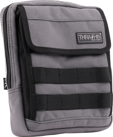 THRASHIN SUPPLY CO. Handlebar Bag Slim - Gray THB-0030