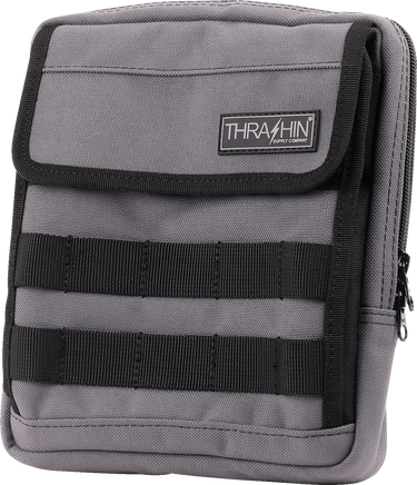 THRASHIN SUPPLY CO. Handlebar Bag Slim - Gray THB-0030