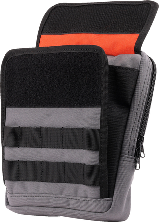 THRASHIN SUPPLY CO. Handlebar Bag Slim - Gray THB-0030