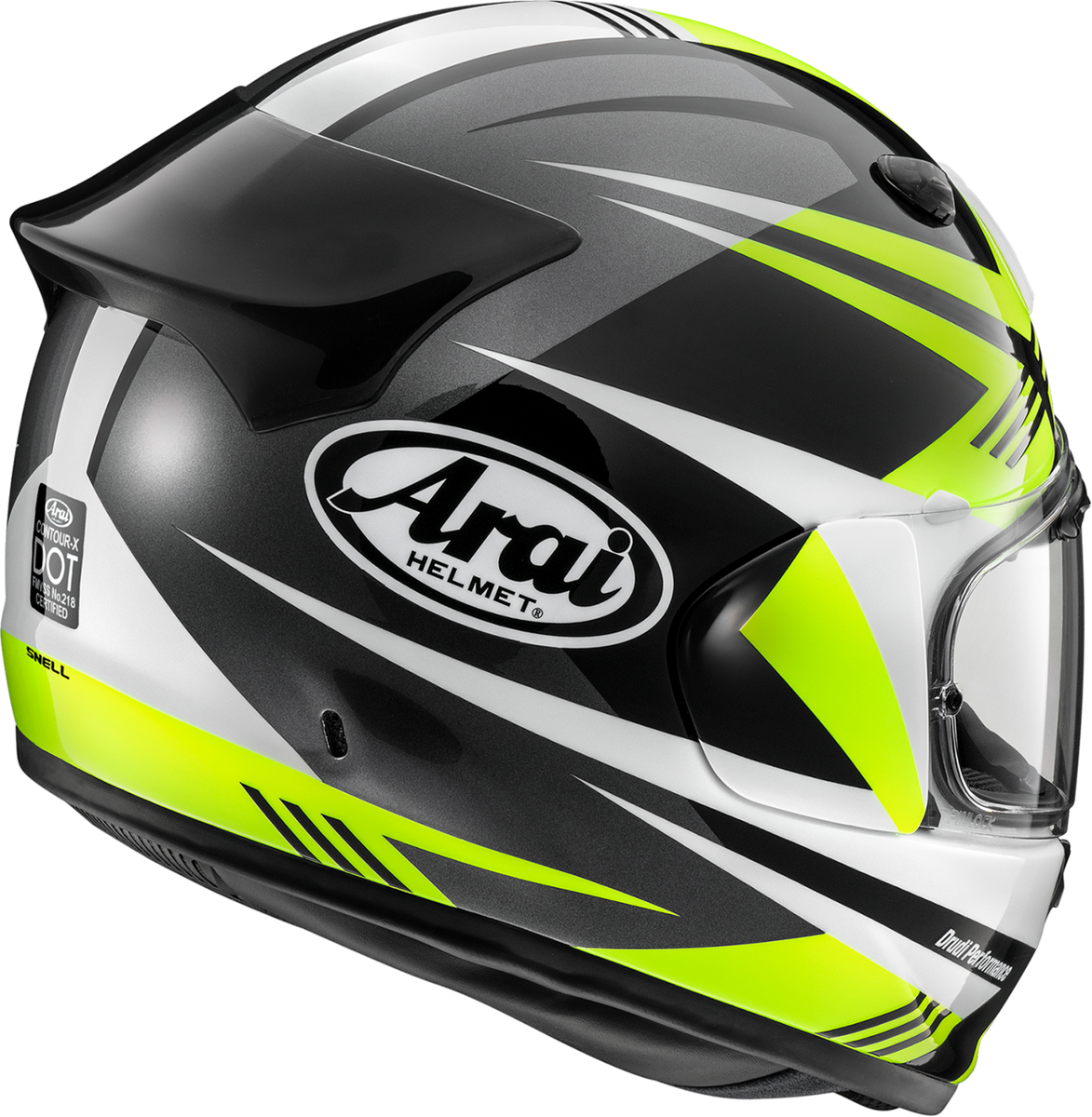 arai contour-x face helmet HELMETS Contour X Mark Yellow| Santa Clara Cycle 2024 Opel Rocks-e Review: pulling hot/ moist air Color Options:Forest Green used gear