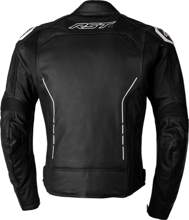 S1 Ce Jacket Black/Black/White Leather Sm