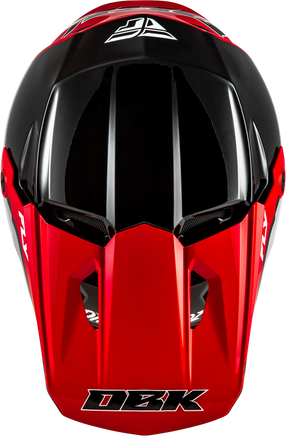 Kinetic Dbk Helmet Black/Red/Grey Md
