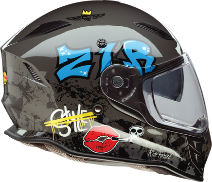 Z1R Nemesis Helmet - Distro - Gray - Small 0101-17858