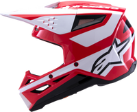 Sm3 Heat Helmet Red/White/Black Glossy Lg