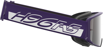 ALPINESTARS GOGGLES Supertech Goggle - Hunta 96 XXV - Purple/White - Silver Mirror Lens 5101226-3168