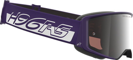 ALPINESTARS GOGGLES Supertech Goggle - Hunta 96 XXV - Purple/White - Silver Mirror Lens 5101226-3168