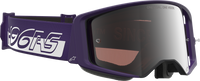 ALPINESTARS GOGGLES Supertech Goggle - Hunta 96 XXV - Purple/White - Silver Mirror Lens 5101226-3168