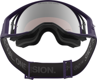 ALPINESTARS GOGGLES Supertech Goggle - Hunta 96 XXV - Purple/White - Silver Mirror Lens 5101226-3168