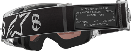 ALPINESTARS GOGGLES Supertech Goggle - Deegan 38 XXV - Silver Mirror Lens 5100926-1884