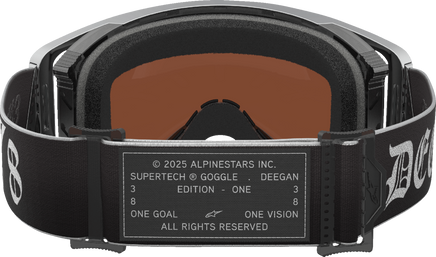 ALPINESTARS GOGGLES Supertech Goggle - Deegan 38 XXV - Silver Mirror Lens 5100926-1884
