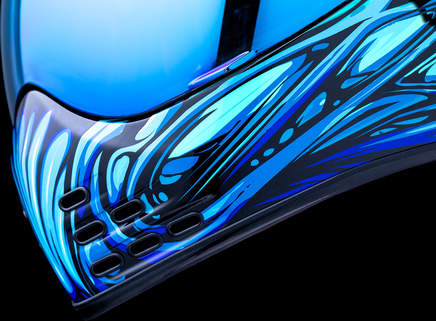 ICON Domain* Helmet - Nouveau - Blue - Medium 0101-18532