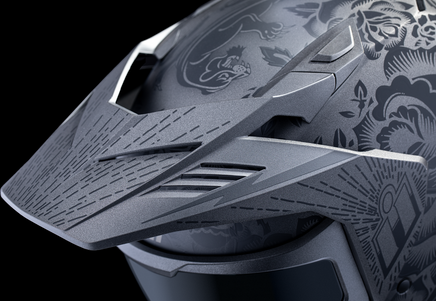 ICON Elsinore* Helmet - Darkgard - Black - 2XL 0101-18343