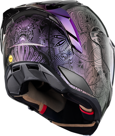 ICON Ultraflite* Helmet - Opal Mandala - MIPS? - Purple - XL 0101-18621