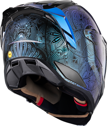 ICON Ultraflite* Helmet - Opal Mandala - MIPS? - Blue - Large 0101-18697