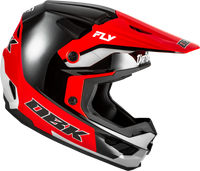 Kinetic Dbk Helmet Black/Red/Grey Md