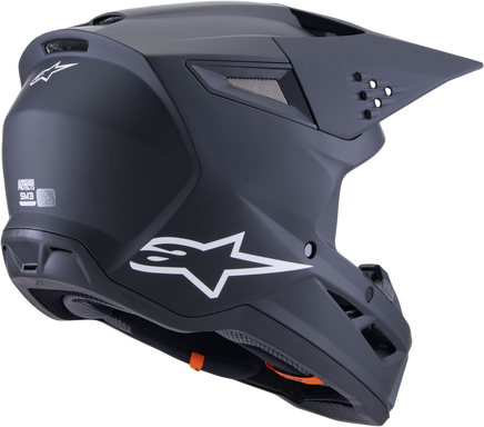 Sm3 Solid Helmet Black Matt Md