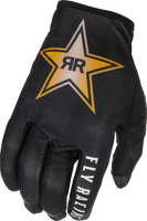 Fly Lite Rockstar Gloves Black/Gold - Santa Clara Cycle