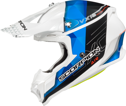 Vx16 XL Off Road Helmet Prism Blue - Santa Clara Cycle