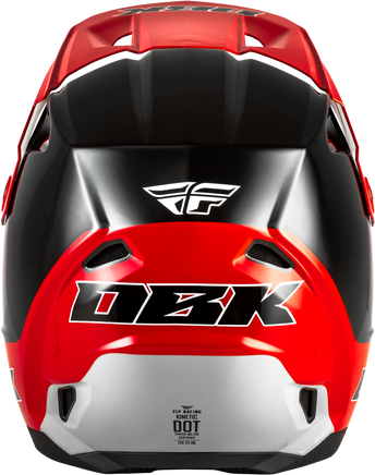 Kinetic Dbk Helmet Black/Red/Grey Md